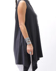 【PLÜ】 STRECTCH COTTON USUFUL TOP 5068_BLACK