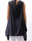 【PLÜ】 STRECTCH COTTON USUFUL TOP 5068_BLACK