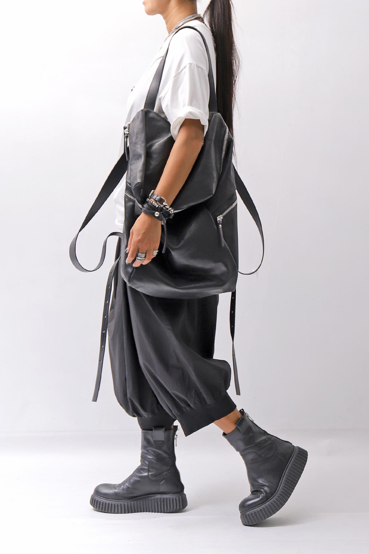 【SHOTO】 2-WAY HORSE LEATHER SHOULDER &amp; BACKPACK