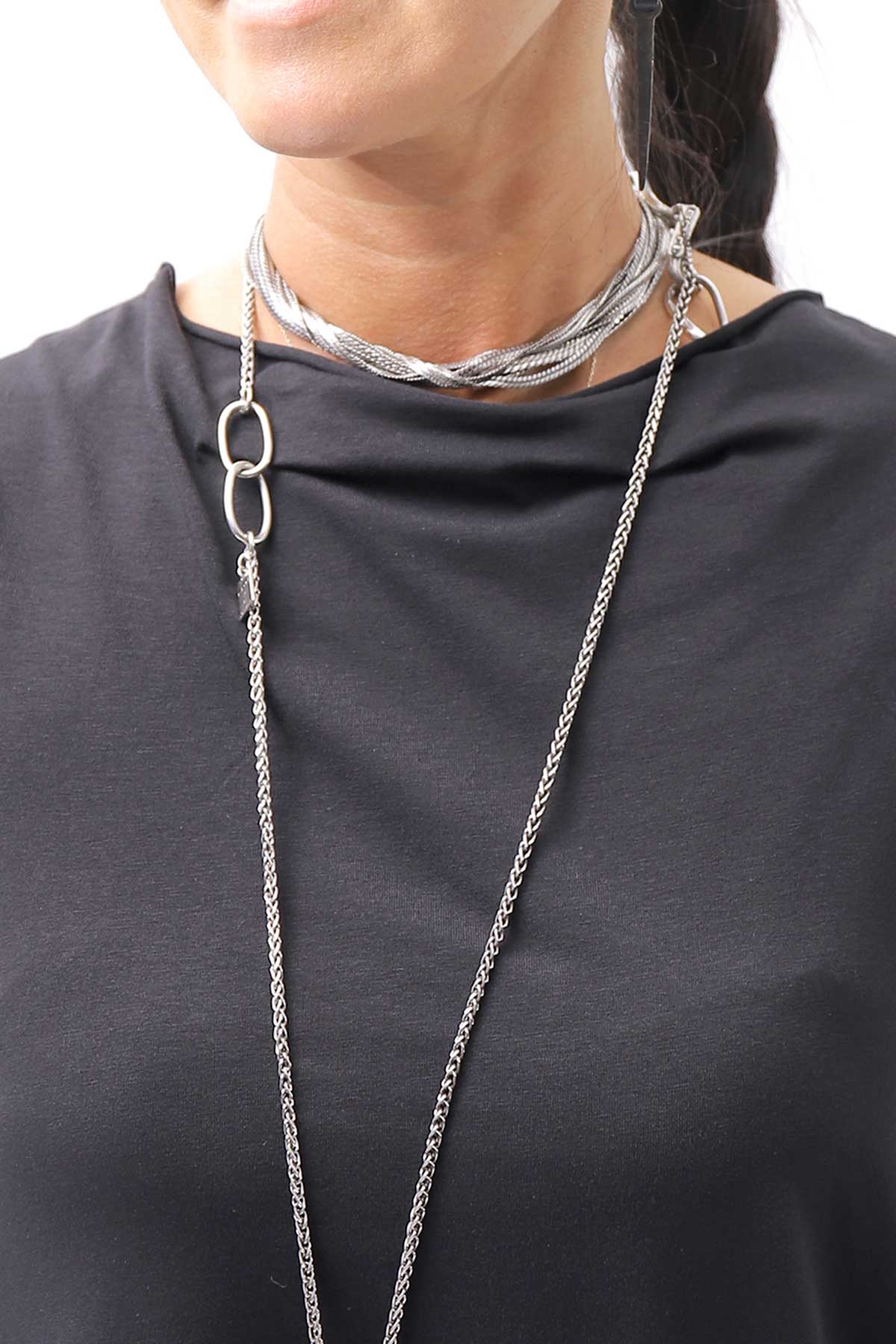 【PLÜ】 STRECTCH COTTON USUFUL TOP 5068_BLACK