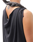【PLÜ】 STRECTCH COTTON USUFUL TOP 5068_BLACK