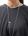 【studio b3】 COTTON LAYERED BACK LONG TOP MPB1822_BLACK