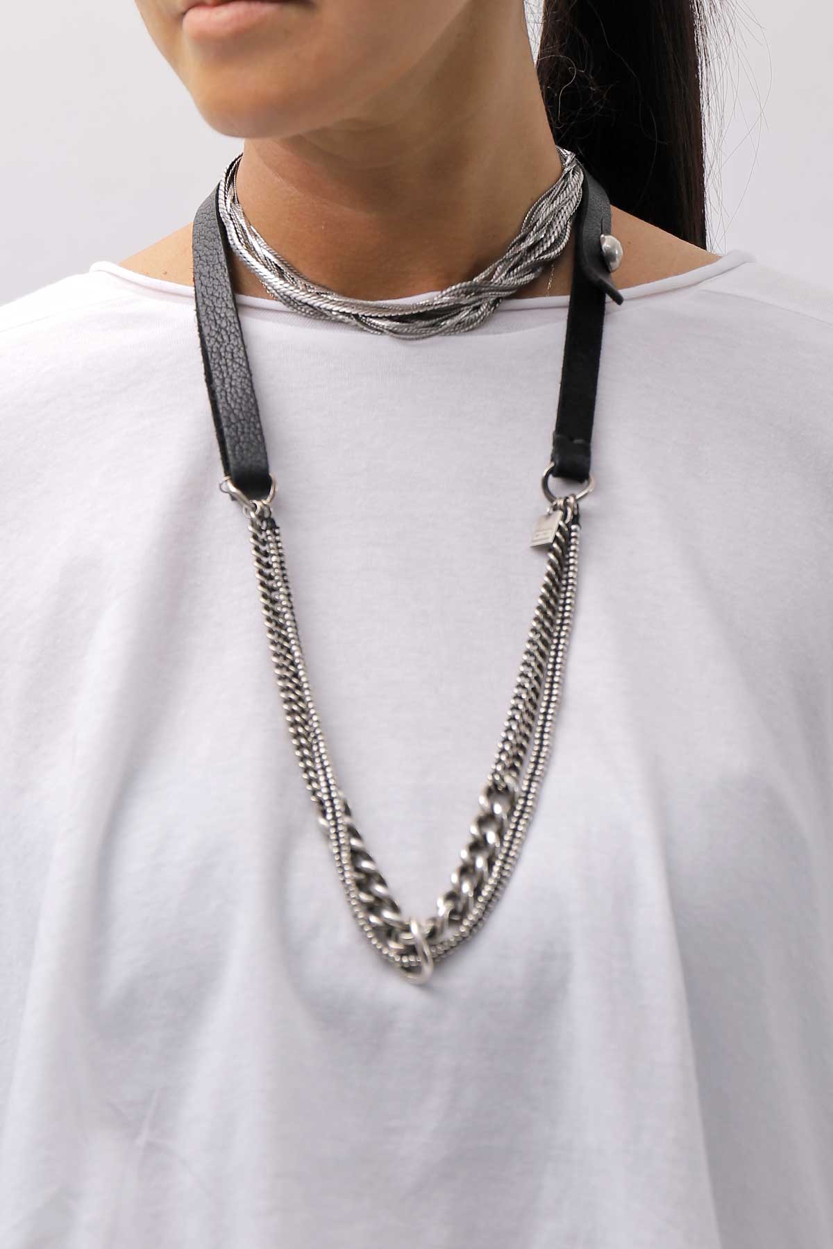 【studio b3】 COTTON LAYERED BACK LONG TOP MPB1822_WHITE