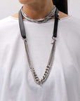 【studio b3】 COTTON LAYERED BACK LONG TOP MPB1822_WHITE