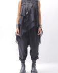 【studio b3】 HAND-MADE MIXED COTTON TOP MPB1881_BLACK