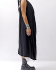 【RUNDHOLZ】 FRONT FLAP COTTON LONG TOP DRESS 337 0911_BLACK