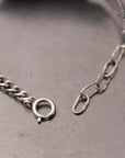 【Rusty Thought】 SILVER FEATHER CHAIN BRACELET_RT06