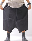 【studio b3】 UNISEX LIGHT COTTON EASY BOX PANTS NB2123_BLACK