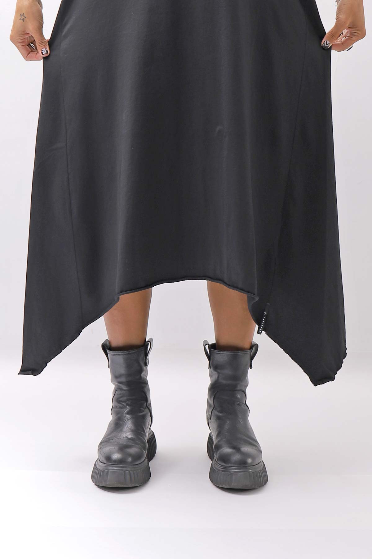 【Primordial is Primitive】 SLEEVELESS LONG DRESS 533RO_BLACK
