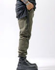 【thom/krom】 UNISEX STRETCH RIB PANTS MST402_HUNT GREEN