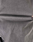 【Primordial is Primitive】 BACK CROSSED TANK TOP 413AL_GREY WASH