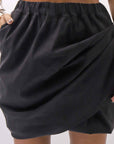 【Primordial is Primitive】 COVERED SHORT PANTS 203AL_BLACK