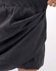 【Primordial is Primitive】 COVERED SHORT PANTS 203AL_BLACK