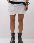 【Primordial is Primitive】 COVERED SHORT PANTS 203AL_WHITE