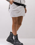 【Primordial is Primitive】 COVERED SHORT PANTS 203AL_WHITE