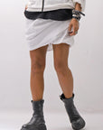 【Primordial is Primitive】 COVERED SHORT PANTS 203AL_WHITE