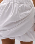 【Primordial is Primitive】 COVERED SHORT PANTS 203AL_WHITE