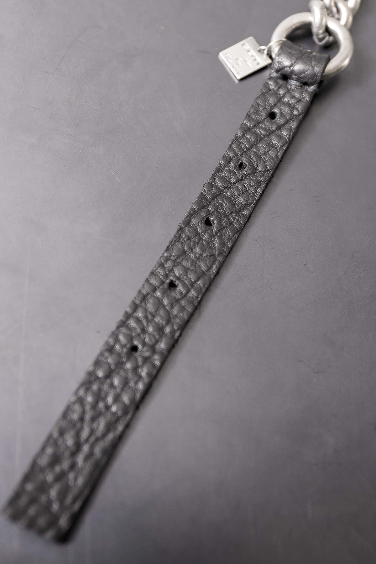 【GOTI】 GOTI CHAIN LEATHER BRACELET_BR513