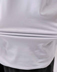 【NOSTRASANTISSIMA】 STRETCH COTTON BACK OPEN TANK TOP C150_WHITE