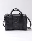 【DANIELE BASTA】 MINI BOSTON SHOULDER BAG_BLACK