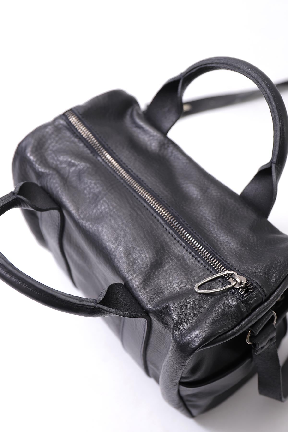 【DANIELE BASTA】 MINI BOSTON SHOULDER BAG_BLACK