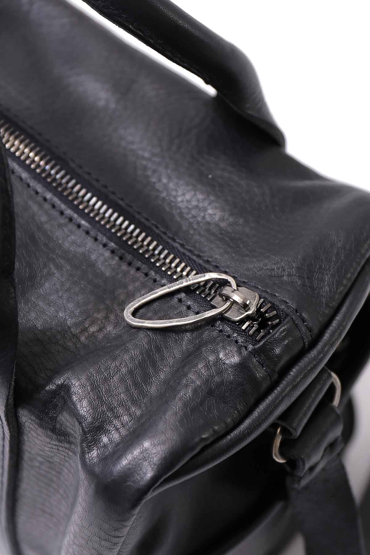 【DANIELE BASTA】 MINI BOSTON SHOULDER BAG_BLACK