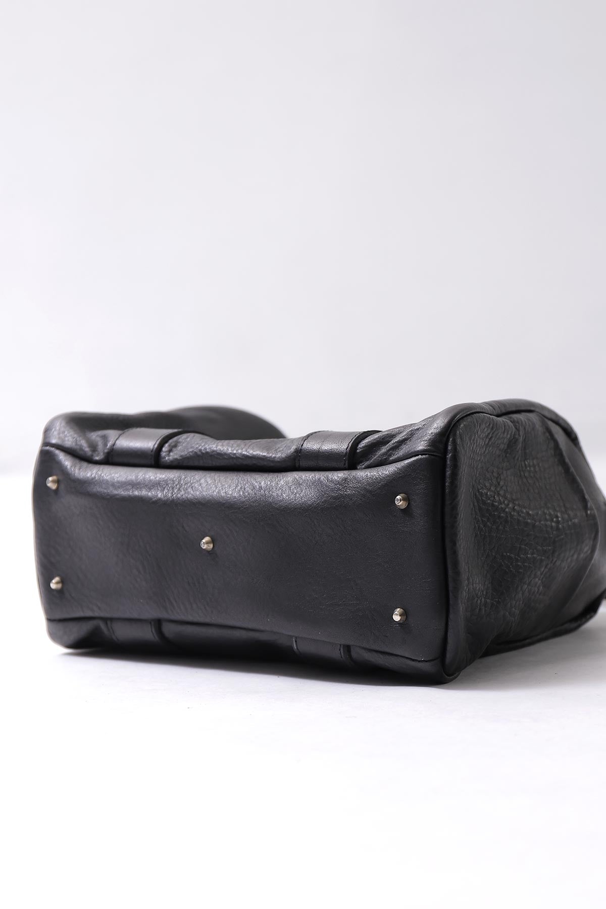 DANIELE BASTA レザーミニボストンバッグ DANIELE BASTA】 MINI BOSTON SHOULDER BAG DBM006_BLACK – QUADRATO