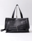 【DANIELE BASTA】 2WAY FLAP SHOULDER BAG_BLACK