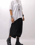 【bajra】 BACK TULLE＆COTTON LAYERED TOP 160QK04_WHITE