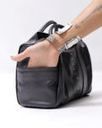 【DANIELE BASTA】 MINI BOSTON SHOULDER BAG_BLACK