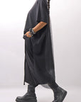【bajra】 BACK TULLE＆COTTON LAYERED TOP 160QK04_BLACK