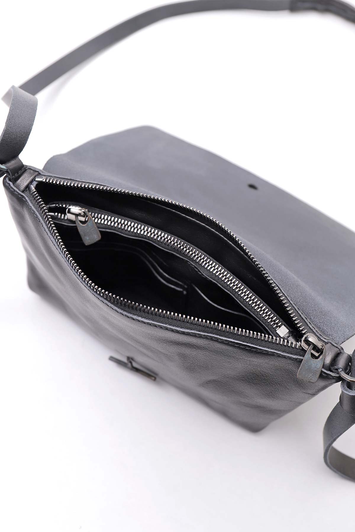 【DANIELE BASTA】 FLAP WALLET POUCH DBM008_BLACK