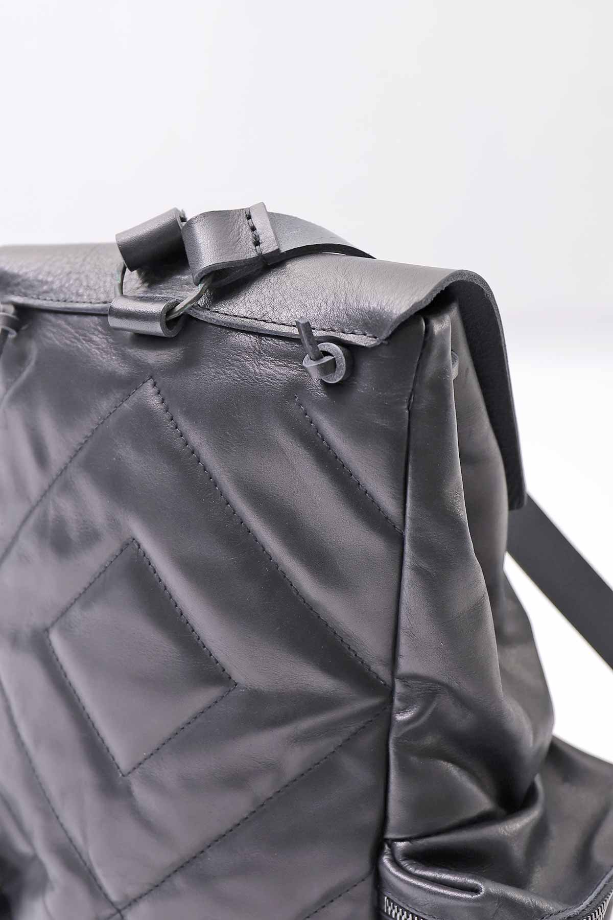 【DANIELE BASTA】 3 POCKETS BACKPACK DBM011_BLACK