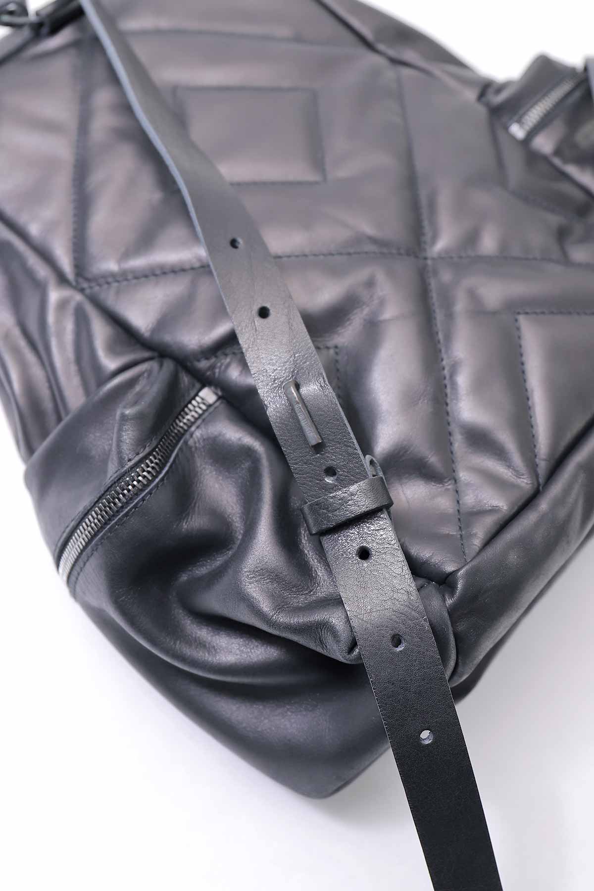 【DANIELE BASTA】 3 POCKETS BACKPACK DBM011_BLACK