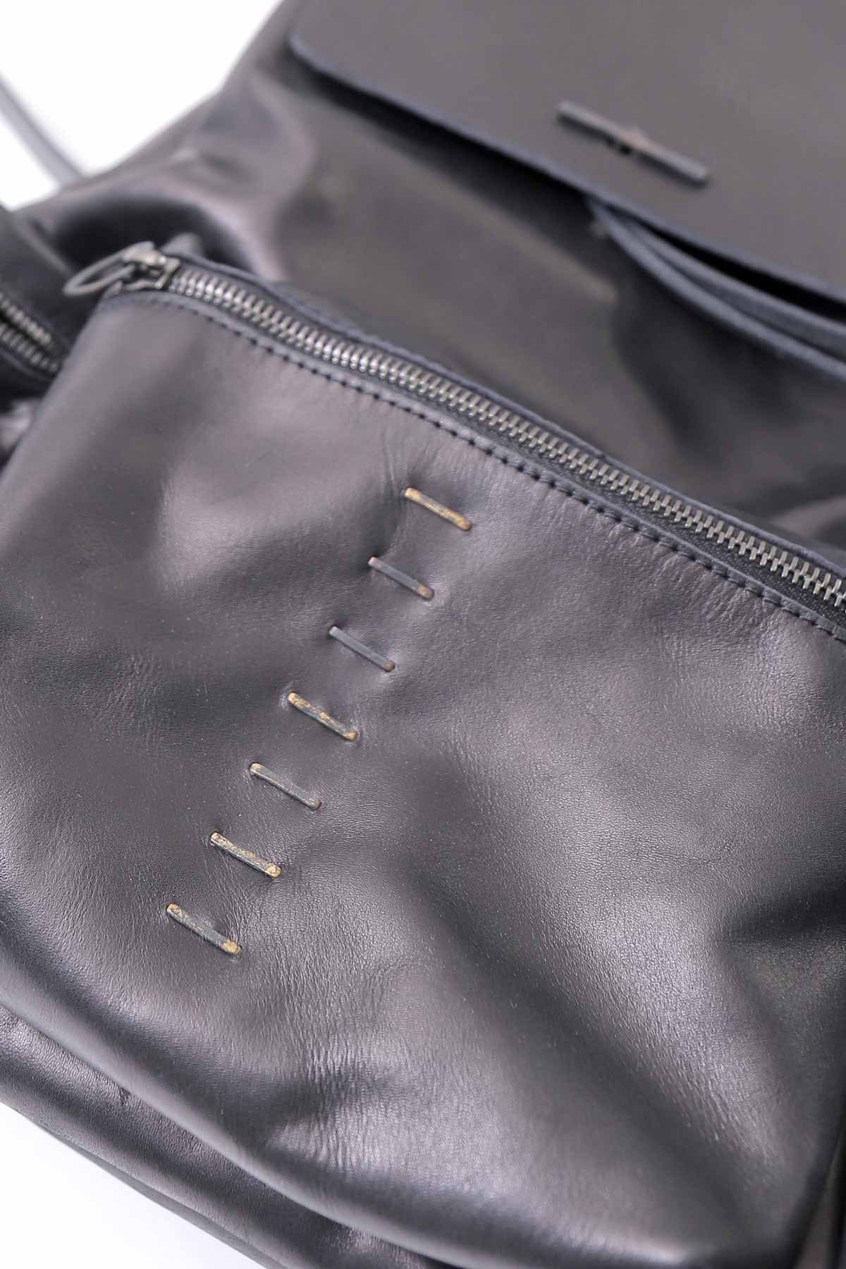【DANIELE BASTA】 3 POCKETS BACKPACK DBM011_BLACK