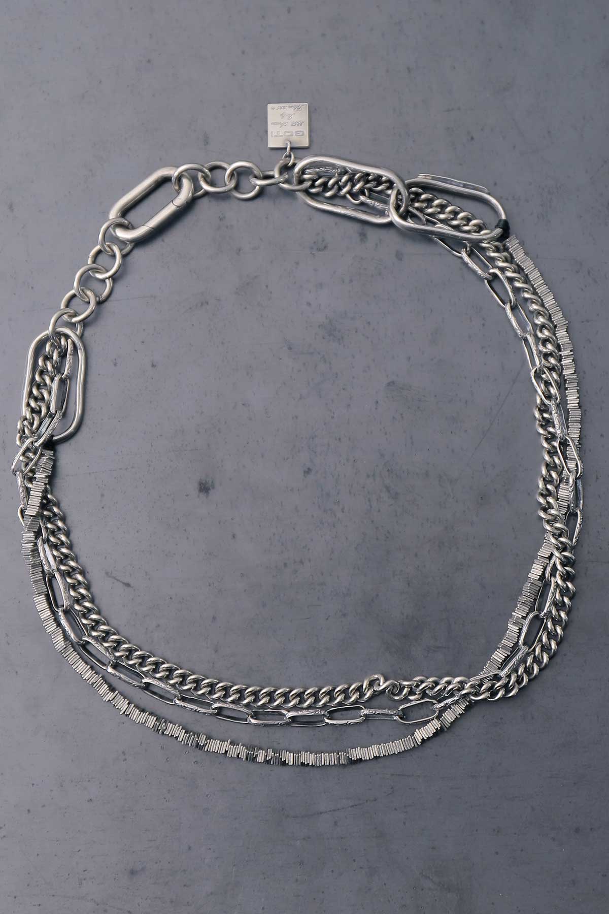 【GOTI】 MIXED 3CHAIN NECKLACE_CN2256