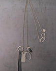 【GOTI】 MIXED TOP ONYX PENDANT CN1183_MATTE BLACK