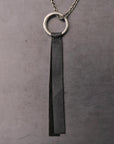 【GOTI】 MIXED TOP ONYX PENDANT CN1183_MATTE BLACK