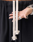 【NOSTRASANTISSIMA】 FRONT BALLOON SKIRT G145_BLACK