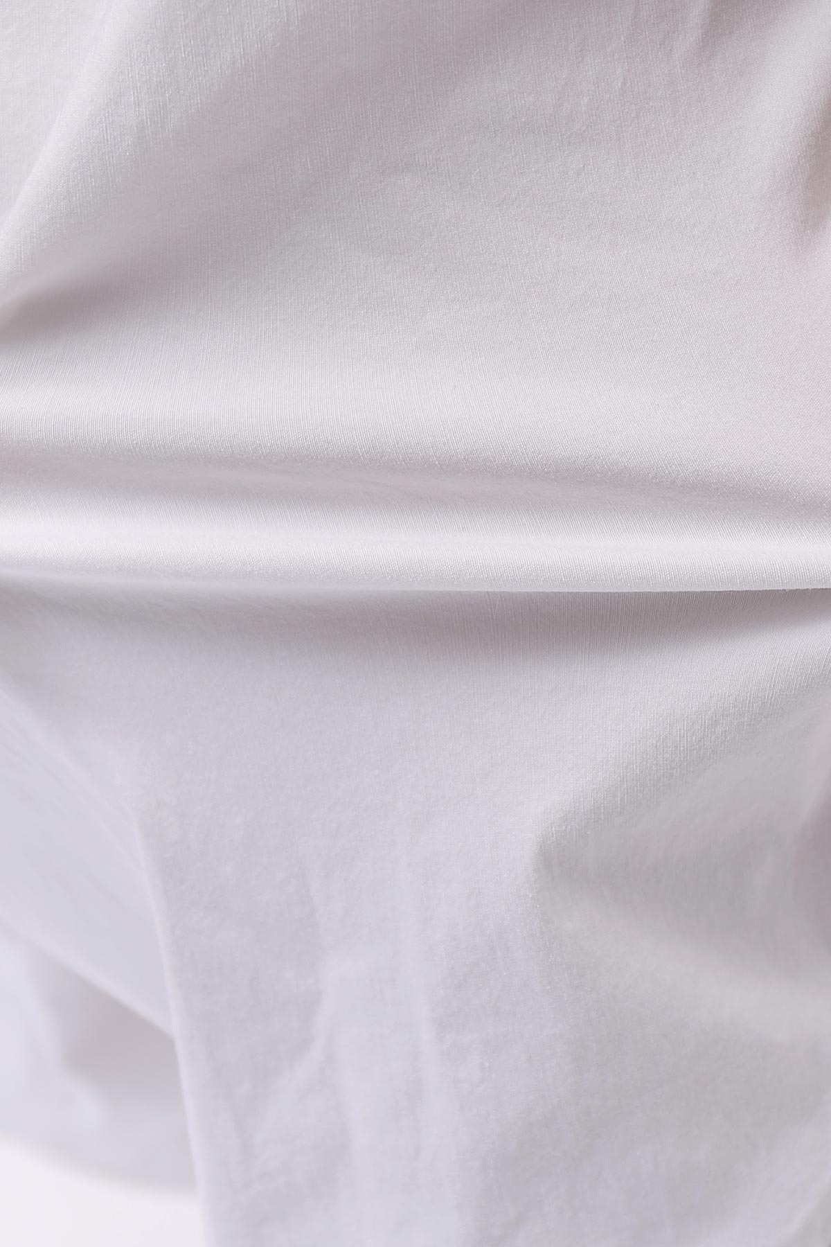 【Primordial is Primitive】 UNISEX ASYMMETRY COTTON PANTS 722AL_WHITE