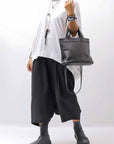 【DANIELE BASTA】 2WAY MINI TOTE HAND BAG DBM014_BLACK