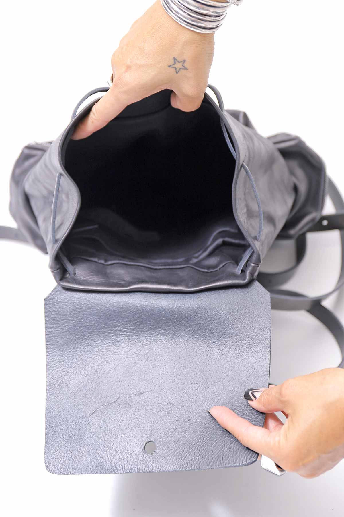 【DANIELE BASTA】 3 POCKETS BACKPACK DBM011_BLACK