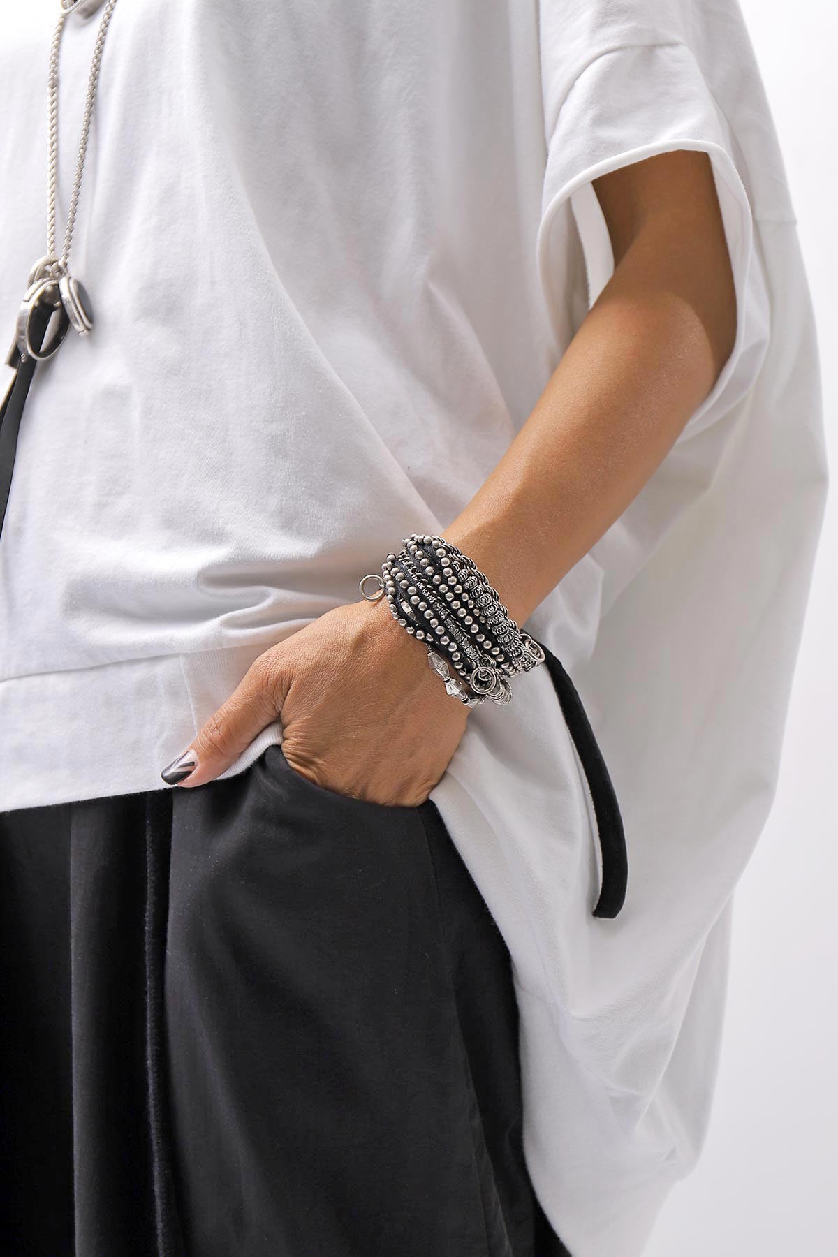 【GOTI】 MIXED CHAIN BRACELET_BR037