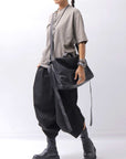 【DANIELE BASTA】2WAY SQUARE LARGE CAPACITY SHOULDER BAG DBM002_BLACK