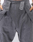 【bajra】 UNISEX FRONT FLAP STRETCH PANTS 161QP01_GREY