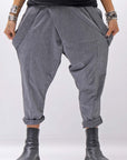 【bajra】 UNISEX FRONT FLAP STRETCH PANTS 161QP01_GREY