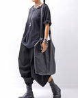 【DANIELE BASTA】 MULTIWAY REVERSIBLE LONG STRAP TOTE BAG_BLACK
