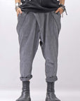 【bajra】 UNISEX FRONT FLAP STRETCH PANTS 161QP01_GREY
