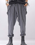 【bajra】 UNISEX FRONT FLAP STRETCH PANTS 161QP01_GREY