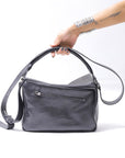 【DANIELE BASTA】2WAY SHOULDER FLAP ON BAG DBM004_BLACK